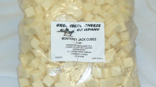 Monterrey Jack Cubes